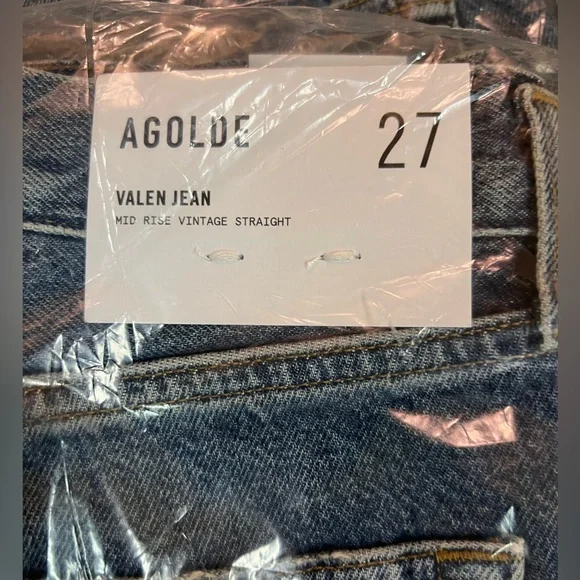 NEW AGOLDE Valen Mid Rise Vintage Straight Multiple Sizes
